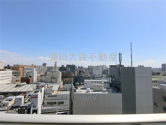 拡大写真:イプセ蒲田 12階1201の展望 眺望・日当たり良好