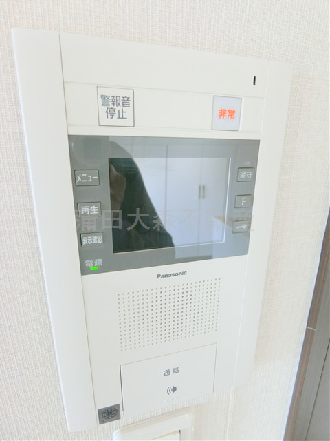 拡大写真:AXAS千鳥町アジールコートSta. 7階701のTVモニター付インターホン