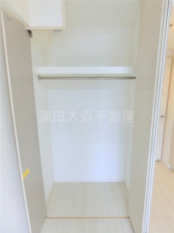 拡大写真:コンフォリア蒲田 7階711の収納 クローゼット