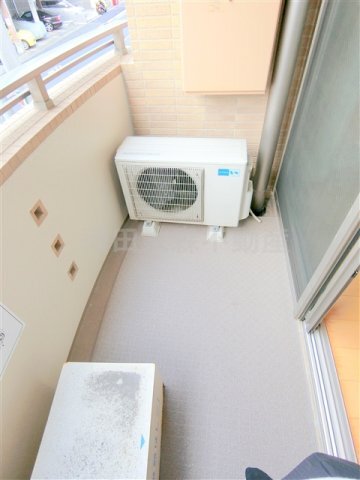 拡大写真:柳原池上マンション 4階402のバルコニー