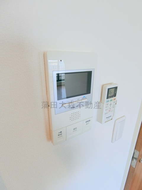 拡大写真:ウェルスクエア下丸子SOUTH 3階305のモニター付きインターホン