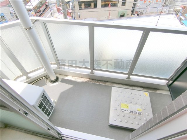 拡大写真:XEBEC西蒲田 6階604のバルコニー