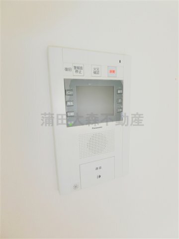 拡大写真:XEBEC西蒲田 6階604のTVモニター付オートロック インタ―ホン