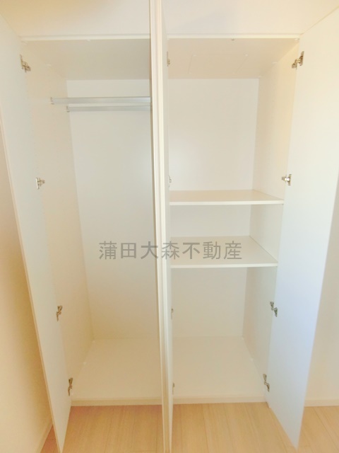 拡大写真:ヒューリックコート雪が谷 1階108の収納