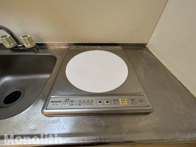 拡大写真:グリーンエクセル 2階208のキッチン