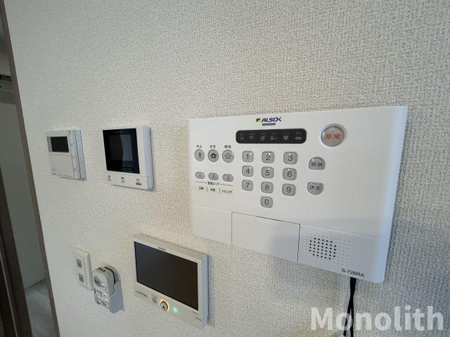 拡大写真:casa二色浜 2階201のセキュリティ