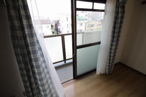 拡大写真:大阪市東淀川区東淡路4丁目 5階502のベランダ