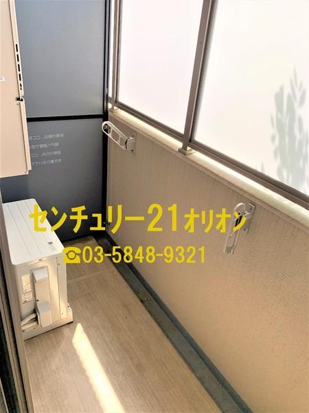 拡大写真:ベルグレードNF/ベルグレードエヌエフ 4階405のバルコニー