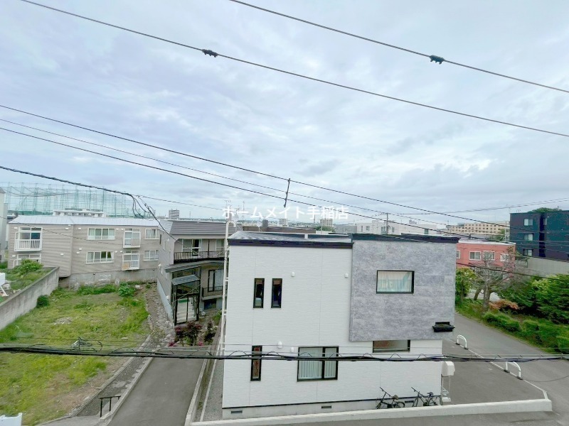 拡大写真：アメニティ手稲本町 2階203の眺望です！