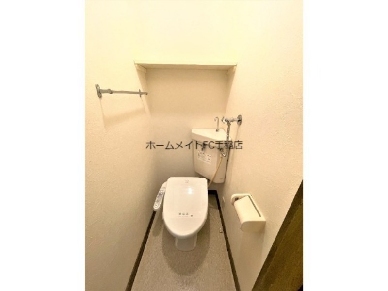 拡大写真:ユーノス富丘 2階202のウォシュレット付き♪