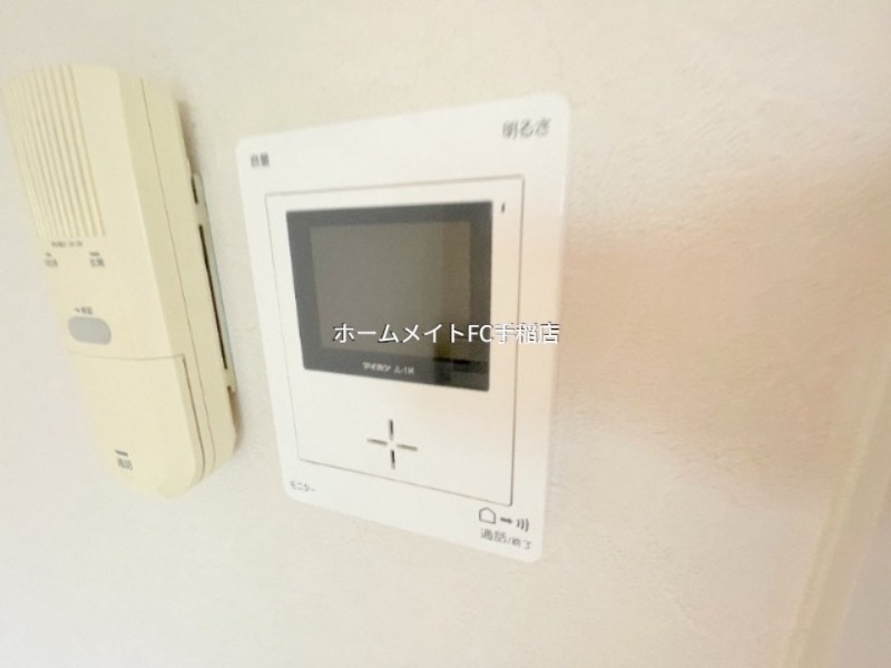 拡大写真:サンテラス星置西 2階101のモニター付きインターホン♪