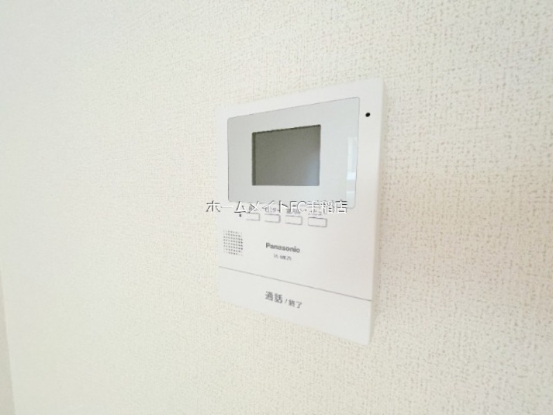 拡大写真:パークコート富丘 1階102のモニター付きインターホンで安心です♪