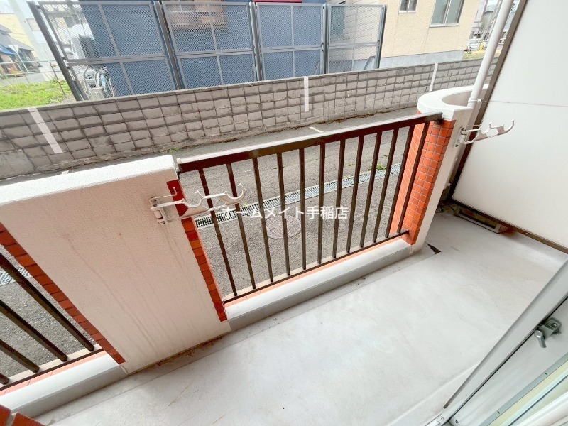 拡大写真:ティアラ手稲本町 1階103のバルコニーです♪
