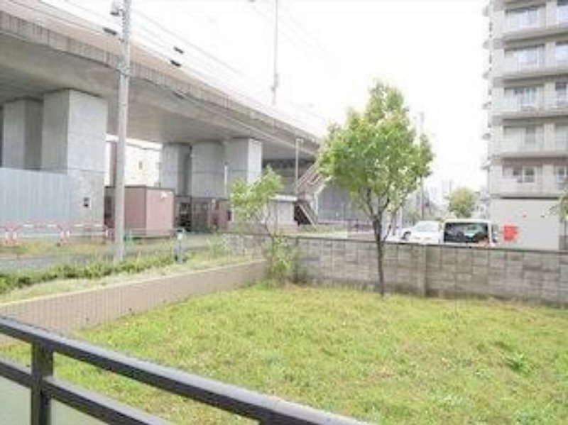 拡大写真：札幌市西区発寒十条１１丁目 1階101の眺望良いです！