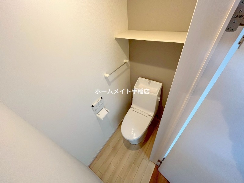 拡大写真:札幌市手稲区星置三条7丁目 1階106のウォシュレット付きで快適な環境です♪