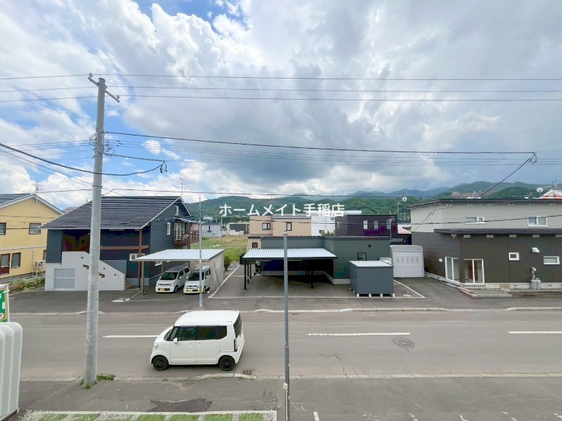 拡大写真:札幌市手稲区星置三条7丁目 1階106の良い眺望です!