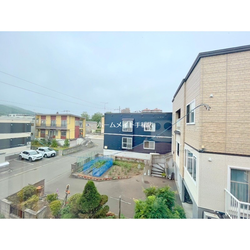 拡大写真:札幌市手稲区稲穂一条2丁目 2階103の眺望良いですね♪