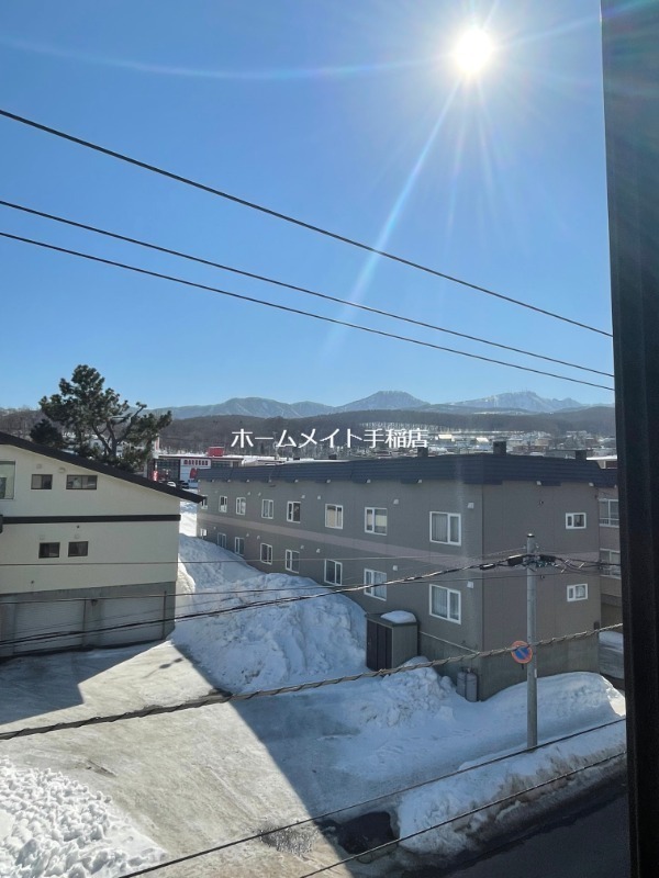 拡大写真:札幌市手稲区稲穂一条1丁目 3階201の眺望です!
