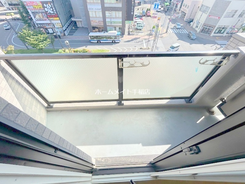 拡大写真:札幌市手稲区手稲本町一条4丁目 5階501のバルコニーです♪