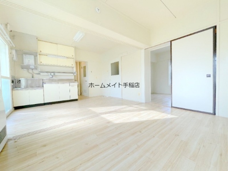 拡大写真:ビレッジハウス琴似第二4号棟 5階504の明るいリビング♪