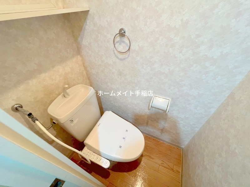 拡大写真:札幌市手稲区手稲本町一条4丁目 8階802のウォシュレット付き♪