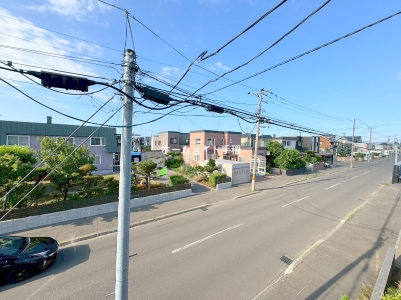 拡大写真:札幌市手稲区曙六条2丁目 2階110の眺望です!