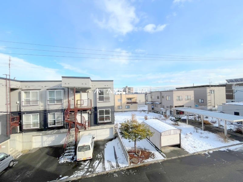 拡大写真:札幌市手稲区富丘一条6丁目 2階202の眺望良いですね♪
