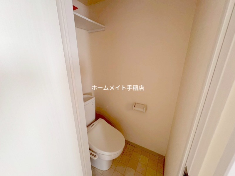 拡大写真:Vita Felice Due 2階201のトイレスペースでございます!