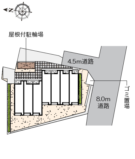 拡大写真:クレイノ翼 1階K2のその他