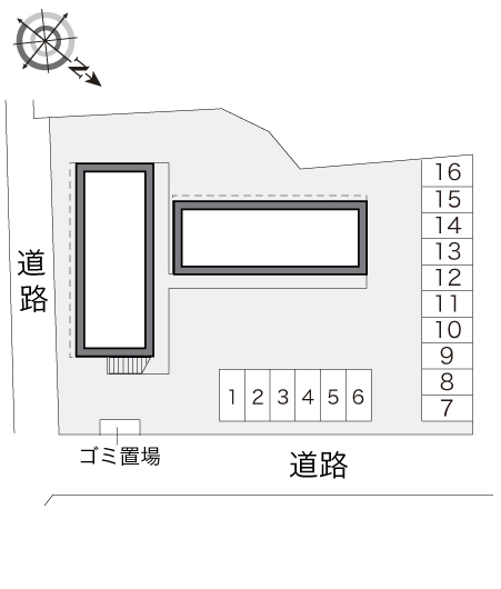 拡大写真:レオパレス幸 2階K1のその他