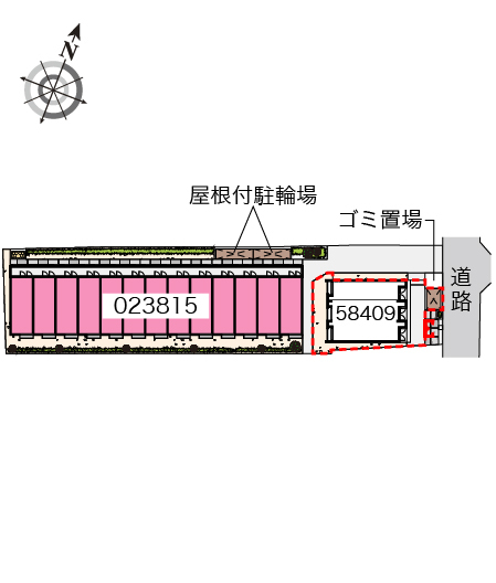 拡大写真:レオパレスアルテイル 1階K1のその他