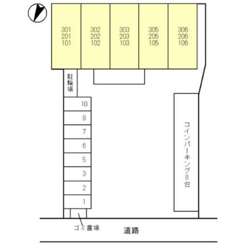 拡大写真:大阪市東淀川区大道南2丁目 2階202の外観