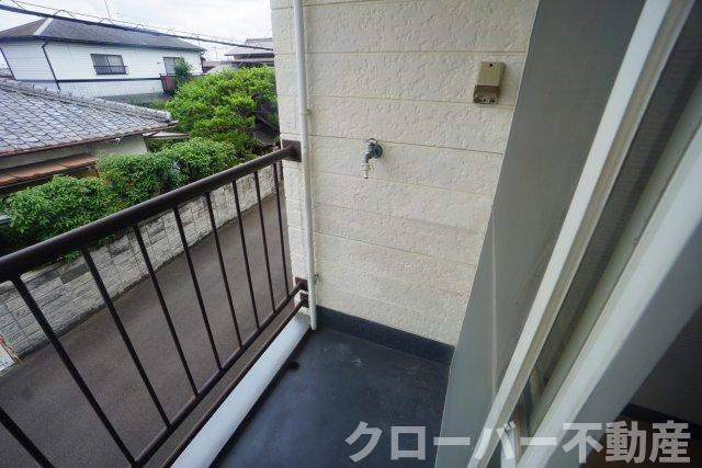 拡大写真:コーポサンライズ 2階201のバルコニー