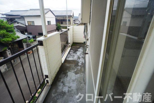 拡大写真:コーポサンライズ 2階202のバルコニー