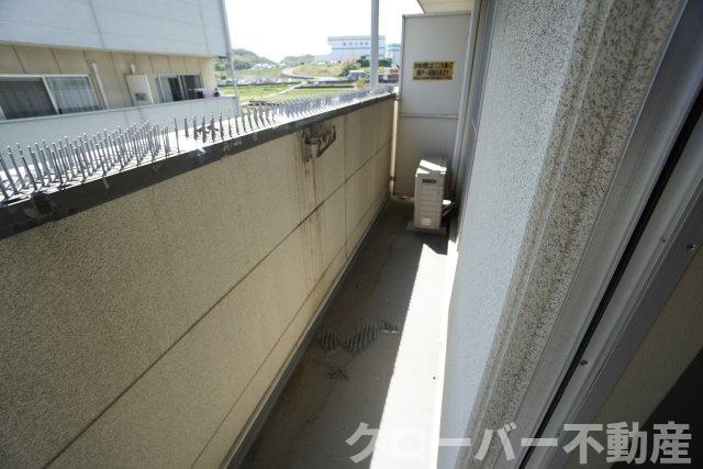 拡大写真:グランシャトー吉原北棟 3階302のバルコニー
