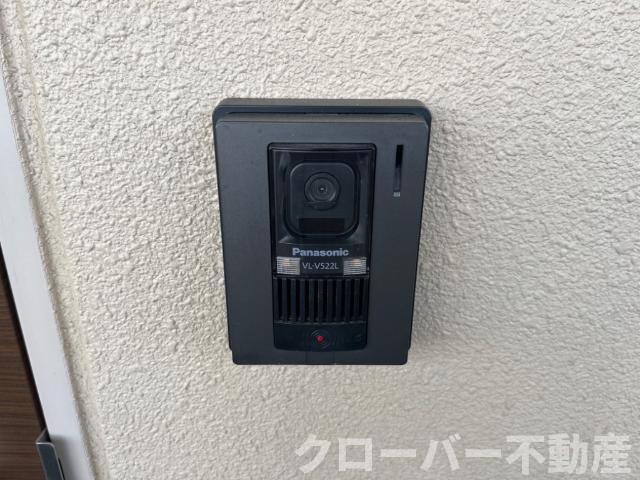 拡大写真:プランドール 2階203のカメラ付インターホン