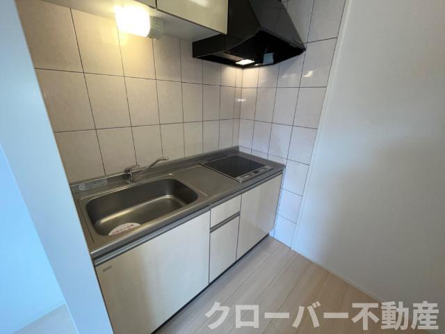 拡大写真:プランドール 2階203のキッチン