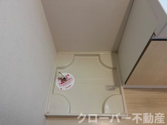 拡大写真:プランドール 2階203の洗濯機置場