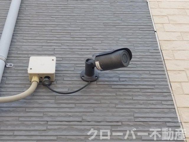 拡大写真:レオパレスメルピーチSUZU 2階205のセキュリティ