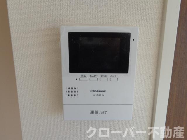 拡大写真:グランリヴィエールⅡ 2階201のカメラ付インターホン