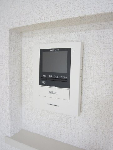 拡大写真:サン・ライズ 2階205のセキュリティ