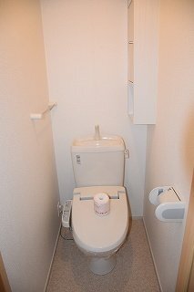拡大写真:Luana-na(ルアナ ナ) 2階201の清潔感のあるトイレです