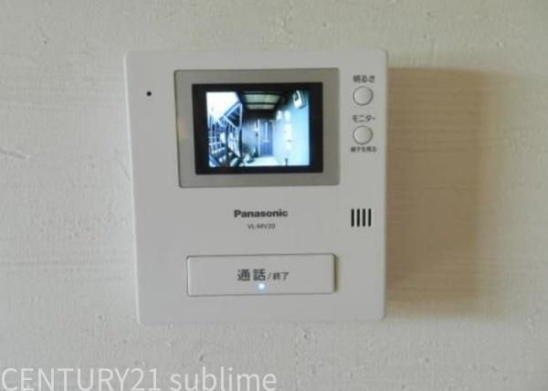 拡大写真:セゾン阪長 2階201のセキュリティ