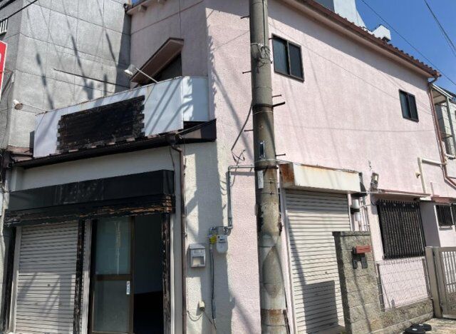 拡大写真:法善寺2丁目店舗付き住居 1階1の外観