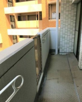 拡大写真:ライオンズマンション水前寺第3 弐番館 5階501のバルコニー