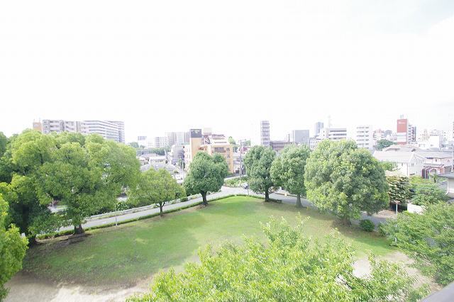 拡大写真:熊本市中央区新屋敷3丁目 4階403の展望