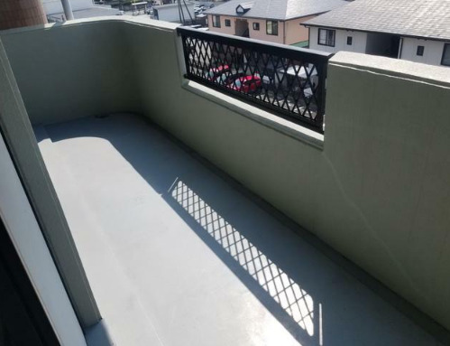 拡大写真:熊本市中央区八王寺町 4階401のバルコニー