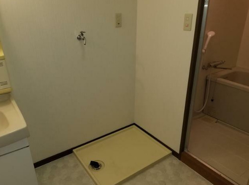 拡大写真:熊本市中央区八王寺町 4階401の洗面所