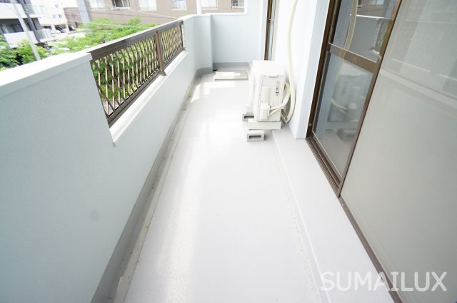 拡大写真:熊本市南区田迎1丁目 3階301のバルコニー