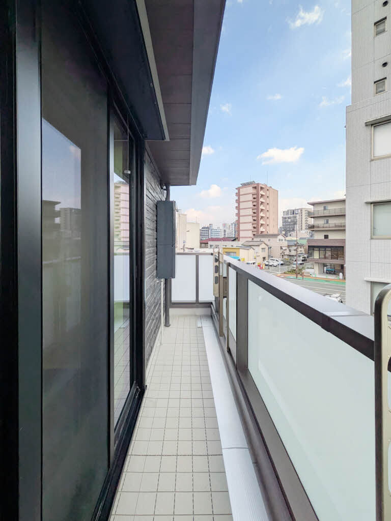 拡大写真:熊本市中央区大江6丁目 3階304のバルコニー